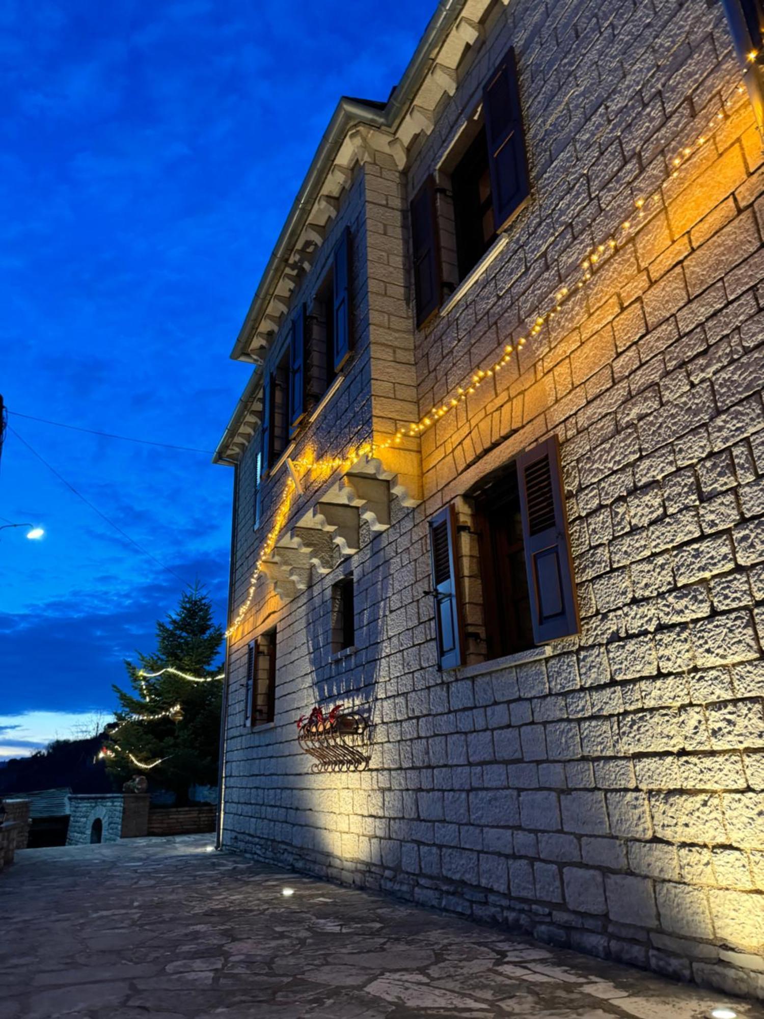 Βίτσα Πετρόκτιστο Αρχοντικό "Ιόλη" Με Θέα Ζαγόρι Villa Dış mekan fotoğraf