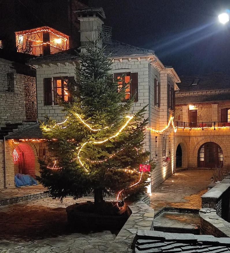 Βίτσα Πετρόκτιστο Αρχοντικό "Ιόλη" Με Θέα Ζαγόρι Villa Dış mekan fotoğraf